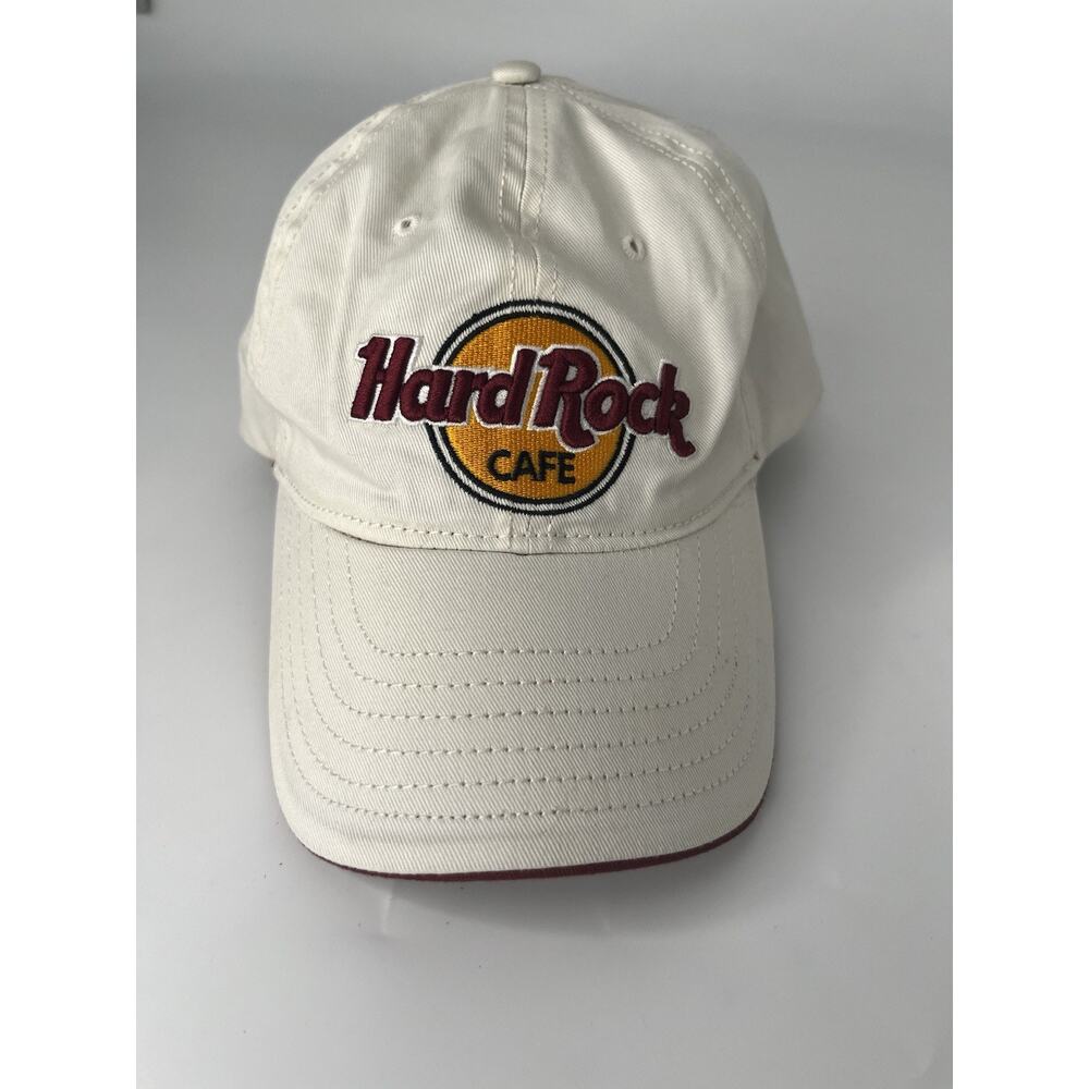 Hard Rock Cafe Atlanta Baseball Cap White L/XL